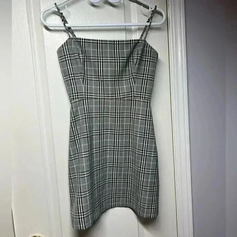 Artizia- Wilfred plaid mini  dress in Size 0 (XS)